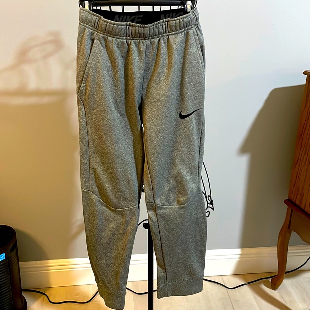 Fleece lined silky sweatpants